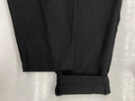 ヨウジヤマモト Yohji Yamamoto POUR HOMME TWO TUCK PANTS 2 タック パンツ シワギャバ ボトムス ジップフライ 黒 無地 HX-P17-100 スラックス ブラック サイズ 2 104MB-248
