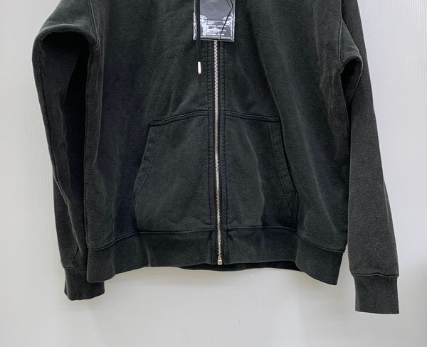 サプライヤー SUPPLIER cross zip hoodie ライトストーン パーカ 刺繍 ブラック XLサイズ 201MT-2303