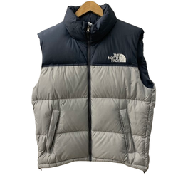 ノースフェイス THE NORTH FACE NUPTSE VEST ヌプシ ダウン ベスト ND92232 ベスト グレー Lサイズ 201MT-4839