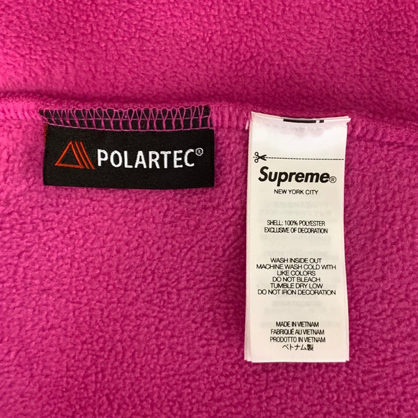 シュプリーム SUPREME FW24 Polartec Baseball Jersey 半袖シャツ ピンク Mサイズ 201MT-4177