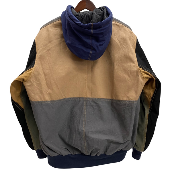 【曜日割引対象外】 カーハート Carhartt リメイク 再構築 アクティブジャケット パーカー ジャケット マルチカラー 201MT-4570 VB