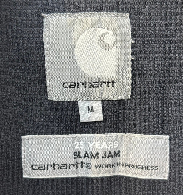 カーハート Carhartt  Slam Jam Canvas Vest with Reflective Stripes コラボ ベスト ブラック Mサイズ 201MT-3064