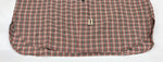 ダブルアールエル RRL 90s 三ツ星タグ SHIRT ステンカラー 猫目ボタン ヴィンテージ VINTAGE ラルフローレン RALPH LAUREN コットン モーリシャス製 RED 赤 長袖シャツ チェック レッド Sサイズ 104MT-1976