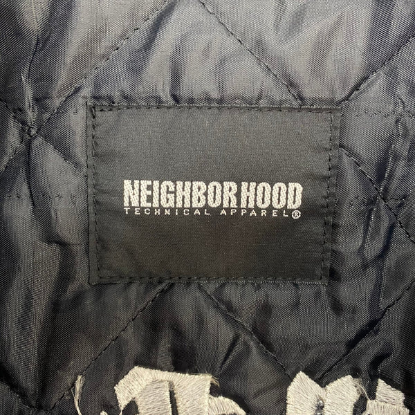 ネイバーフッド NEIGHBORHOOD 中綿ワークジャケット ネイビー Sサイズ 201MT-4241