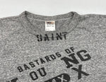 セントマイケル SAINT MICHAEL 25SS × BerBerJin ベルベルジン BJ_SS YOUNG TEE ヤング Tシャツ 霜降りグレー 半袖 カットソー 灰 SM-HR8-0000-C37 Tシャツ ロゴ グレー Mサイズ 104MT-1300