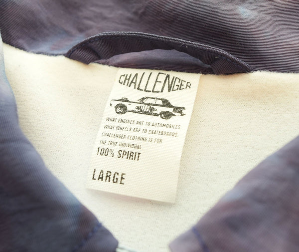 チャレンジャー CHALLENGER The Dye Logo Coach Jacket タイダイ コーチジャケット CLG-JK 022-002 ジャケット パープル Lサイズ 103MT-1822