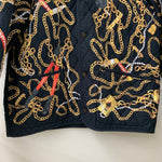 シュプリーム SUPREME 20AW Chains Quilted Jacket ジャケット ブラック Lサイズ 201MT-4666