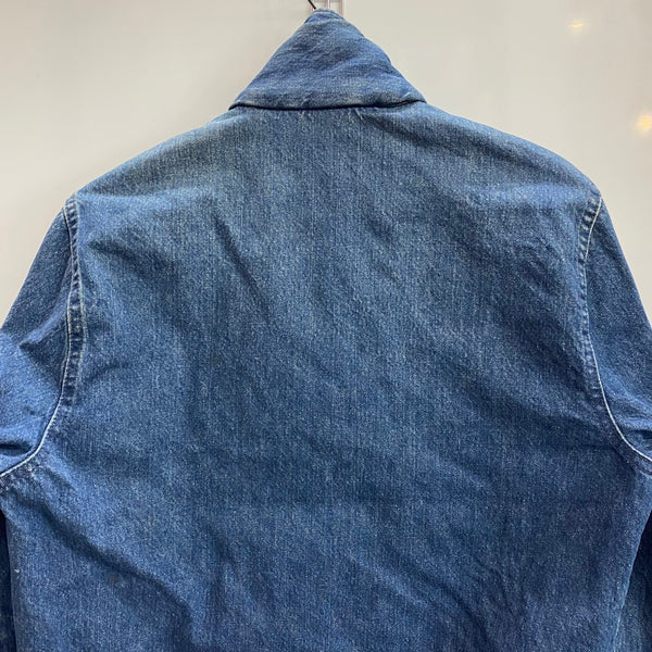 【曜日割引対象外】 リー Lee 80's ファイヤーマンジャケット デニムジャケット カナダ製 ジャケット ブルー 201MT-4854 VB