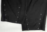 ヨウジヤマモト Yohji Yamamoto POUR HOMME 19AW Wrinkled Gabardine Hem Adjusted Pants ギャバジン パンツ カーゴ ズボン 黒 無地 HC-P28-100 カーゴパンツ ブラック サイズ 2 104MB-371