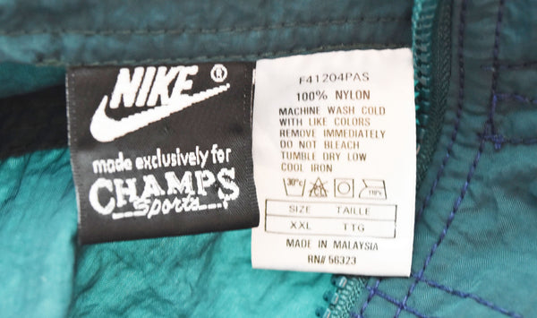 ナイキ NIKE Nylon Spell Out Champs Jacket Y2K ナイロン ジャケット 緑 F41204PAS ジャケット グリーン 3Lサイズ 103MT-2158