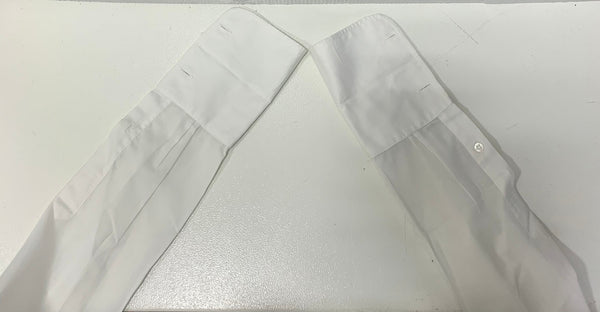 【曜日割引対象外】 ヴィンテージ vintage 60's A.Sulka & Company ドレスシャツ 長袖シャツ ホワイト 32サイズ 201MT-3573 VB