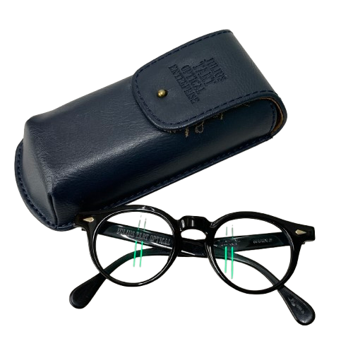【中古】ジュリアスタートオプティカル JULIUS TART OPTICAL AR 45/23 眼鏡・サングラス 眼鏡 ブラック 201goods-624