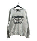 ダブルアールエル RRL 90s 90年代 三ツ星タグ EAGLE SWEAT SHIRT イーグル 灰色 スウェット プリント グレー Lサイズ 104MT-2022