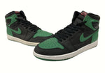 ナイキ NIKE 19年製 AIR JORDAN 1 RETRO HIGH OG エア ジョーダン レトロ ハイ AJ1 ジャンプマン シューズ 緑 黒 555088-030 メンズ靴 スニーカー グリーン 28.5cm 104-shoes624