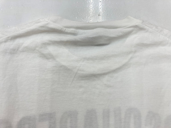 ディースクエアード DSQUARED2 21SS Maple Leaf T-Shirt Icon ロゴ メープル リーフ 半袖 カットソー クルーネック WHITE 白 S74GD0848 S23852 Tシャツ プリント ホワイト Sサイズ 104LT-158