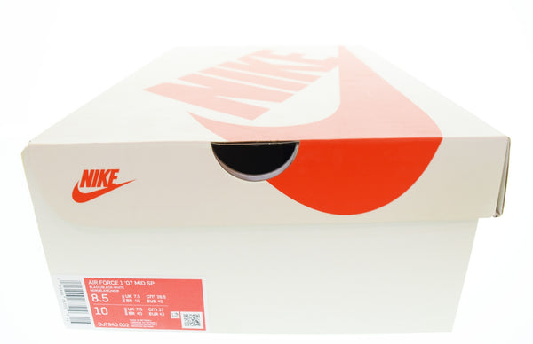 ナイキ NIKE Stussy Air Force 1 Midステューシーエアフォース1 ミッド スニーカー DJ7840-002 メンズ靴 スニーカー ブラック 26.5cm 103S-1321