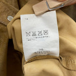 アンユーズド UNUSED カウレザーウエスタンシャツ 長袖シャツ ブラウン 3サイズ 201MT-4416