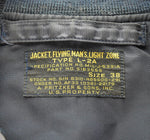 リアルマッコイズ THE REAL McCOY’S L-2A L2A Flight Jacket フライト ジャケット  38 ジャケット ネイビー 103MT-2956
