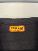 ヒューマンメイド HUMAN MADE GRAPHIC L/S T-SHIRT ハートロゴ プリント 長袖カットソー 黒  HM29CS019 XL ロンT ブラック LLサイズ 101MT-4730
