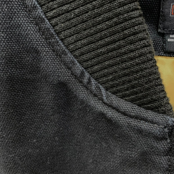 ディッキーズ Dickies ハーレーダビッドソン HARLEY DAVIDSON コラボ キルティングキャンバスベスト  96575-25VM ベスト ブラック Lサイズ 201MT-4670