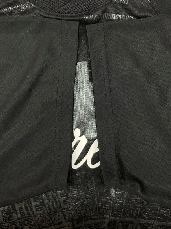 シュプリーム SUPREME 24SS Jacquard Soccer Jersey ジャカード サッカー ジャージ スポーツ ピッチ 半袖 黒 Tシャツ ロゴ ブラック Mサイズ 104MT-2103