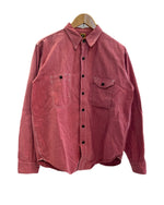 ヒューマンメイド HUMAN MADE CHAMBRAY SHIRT シャンブレーシャツ 長袖シャツ ピンク Lサイズ 101MT-4887