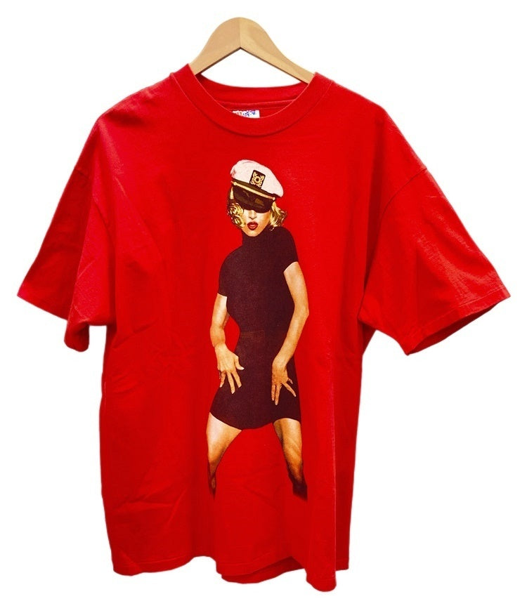 90s Madonna マドンナ THE GIRLIE SHOW XLサイズハピネスshop_古着Tシャツ