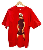 ヴィンテージ VINTAGE  ITEM 90s MADONNA マドンナ90’s THE GIRLIE SHOW ザ ガーリー ショー ツアーT ヴィンテージ 古着 バンドTシャツ 袖シングル US古着 XL Tシャツ プリント レッド LLサイズ 101MT-2301