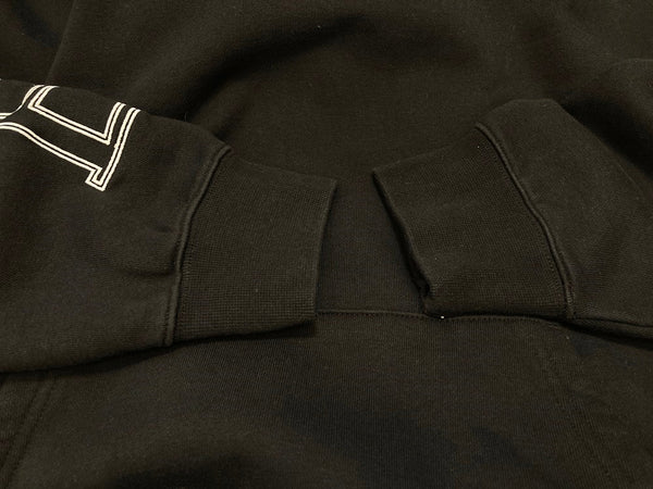 シュプリーム SUPREME × NIKE Hooded Sweatshirt Black 24SS プルオーバー パーカー 黒 FQ0759-010 パーカ ロゴ ブラック Lサイズ 101MT-2299