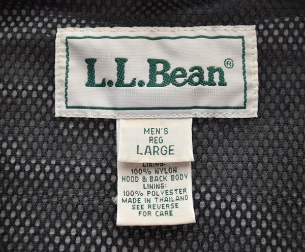 エルエルビーン L.L.Bean 90s マウンテンパーカー 90's ダブルジップ ドローコード ジャケット グレー Lサイズ 103MT-3518