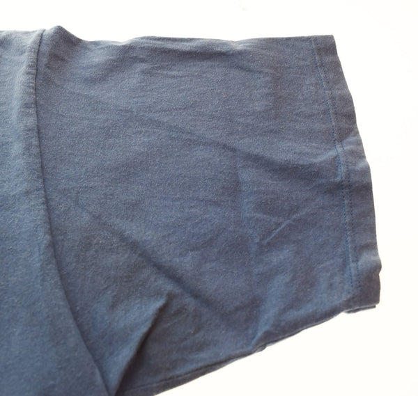 パタゴニア PATAGONIA 90s90年代 Beneficial T's ロゴTシャツ USA製 Tシャツ ブルー LLサイズ 103MT-2769