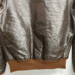 【曜日割引対象外】 リアルマッコイズ THE REAL McCOY'S トイズマッコイ Toys McCoy TYPE A-2 レザーフライト 30-1415 ジャケット ブラウン 40サイズ 201MT-3953 VB