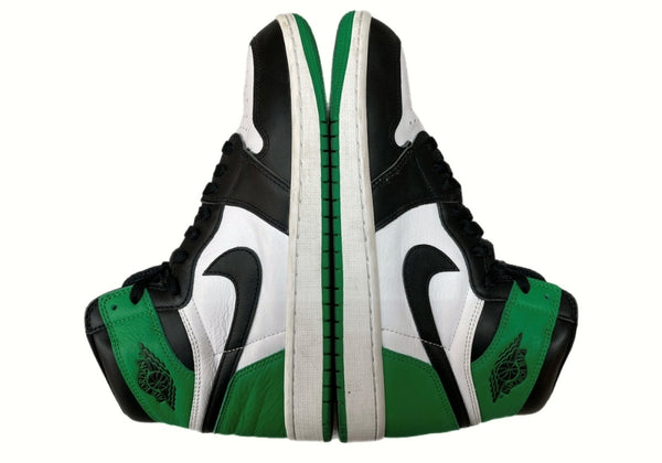 ナイキ NIKE 22年製 AIR JORDAN 1 RETRO HIGH OG CELTICS エア ジョーダン レトロ ハイ セルティックス AJ1 つま黒 白 緑 黒 DZ5485-031 メンズ靴 スニーカー ブラック 27cm 104-shoes627