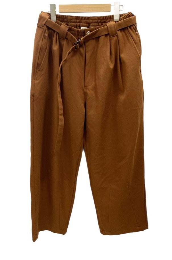 タイトブースプロダクション TIGHTBOOTH PRODUCTION TR BAGGY SLACKS BROWN FW22-B10 ボトムスその他  無地 ブラウン Mサイズ 101MB-431 | 古着通販のドンドンサガール