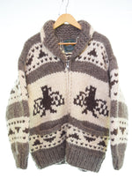 US US古着 COUNTRY カウチンセーター  ウール ニット ジャケット 103MT-3161