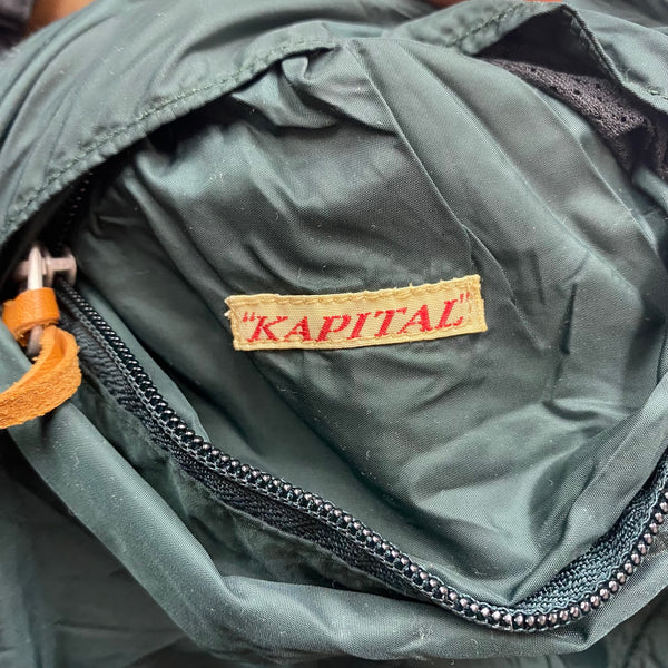 【曜日割引対象外】 キャピタル KAPITAL ネイティブ柄 リバーシブル コート マルチカラー Lサイズ 201MT-3366 VB