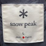 スノーピーク Snow Peak リサイクルライトダウンジャケット Recycled Light Down Jacket JK-22AU005 ジャケット ブラック Lサイズ 201MT-3356