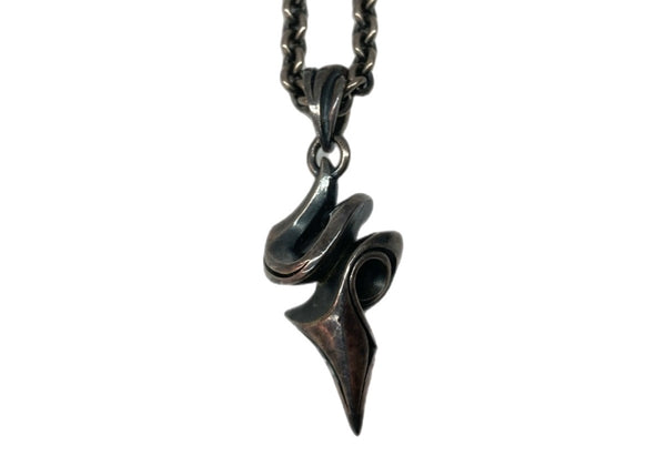 エムズコレクション M's COLLECTION TRIBAL TWIST NECKLACE トライバル ツイスト ネックレス ねじれ ペンダント 925 銀 メンズジュエリー・アクセサリー ネックレス・ペンダント 総柄 シルバー 104A-54