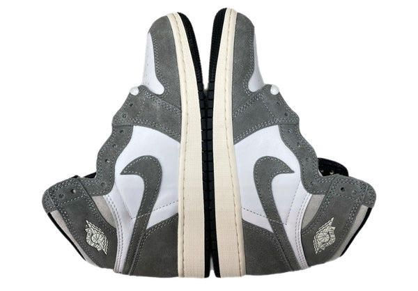 ナイキ NIKE 22年製 AIR JORDAN 1 RETRO HIGH OG GS エア ジョーダン レトロ ハイ AJ1 バスケ シューズ 白 灰 FD1437-051 レディース靴 スニーカー グレー 23cm 104S-945