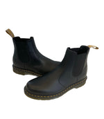 ドクターマーチン Dr.Martens QUAD PLATFORM CHELSEA BLACK 27560001 チェルシーブーツ プラットフォームソール サイドゴア VEGAN 2976 メンズ靴 ブーツ サイドゴア ブラック 32 101sh-1874