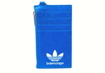 バレンシアガ BALENCIAGA × adidas アディダス FRAGMENT CASE フラグメント ケース 財布 カード コイン 白 青 721894 財布・ケース メンズ財布 ロゴ ブルー 104wallet-12