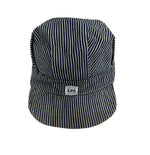 リー Lee 50's 50年代  エンジニアキャップ  ワークキャップ  ユニオンチケット ヒッコリー Vintage ヴィンテージ 帽子 メンズ帽子 キャップ ブルー 101hat-131