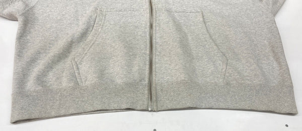 ステューシー STUSSY × NIKE ナイキ Fleece ZIP Hoodie フリース ジップ フーディ パーカー 灰 FJ9181-050 パーカ ロゴ グレー XLサイズ 104MT-2031