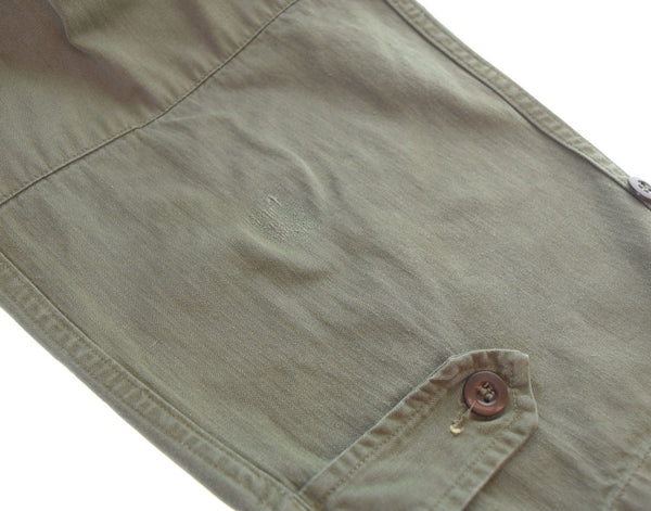 ミリタリー Military FRENCH ARMY フレンチ アーミー M-47 M47 後期 ヘリンボーン 23 カーゴパンツ グリーン 23 103MB-562