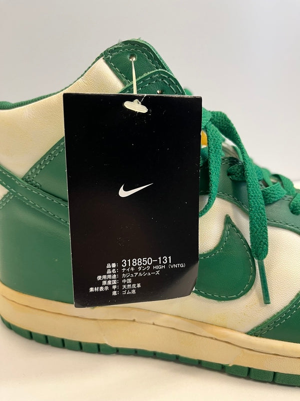 ナイキ NIKE Dunk High Vintage Pine Green VNTG ナイキ ダンク ハイ ヴィンテージ パイン グリーン 318850-131 メンズ靴 スニーカー グリーン 28cm 101sh-2228