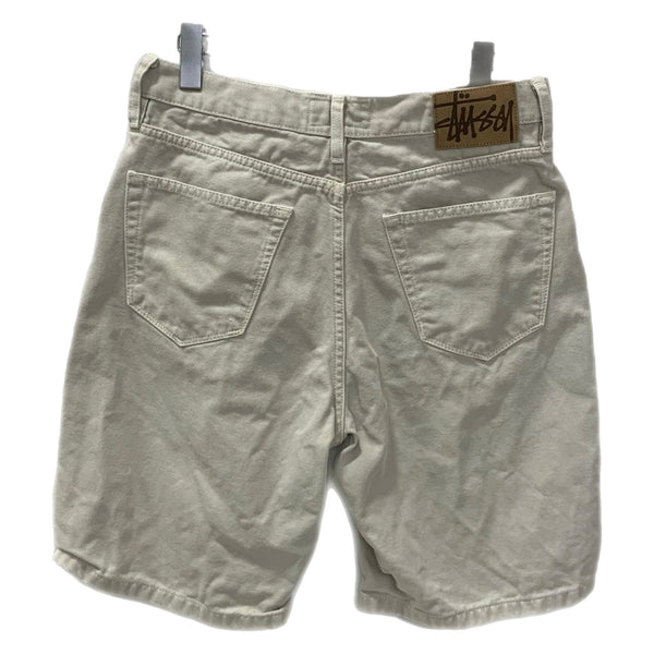 ステューシー STUSSY ハーフパンツ ホワイト 30サイズ 201MB-1189