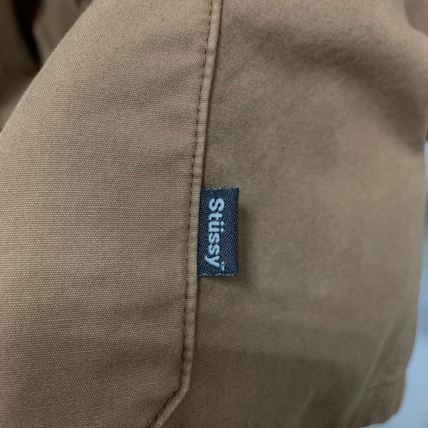 ステューシー STUSSY 00s ファイヤーマンコート ジャケット ブラウン
