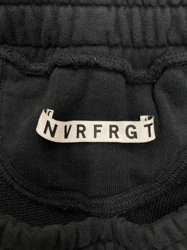 ネヴァーフォーゲット NVRFRGT 3D TWISTED LOUNGE WIDE PANTS ツイスト ラウンジ ワイド パンツ スウェット イージー ズボン 黒 無地 NF242P07 ボトムスその他 ブラック サイズ 2 104MB-280