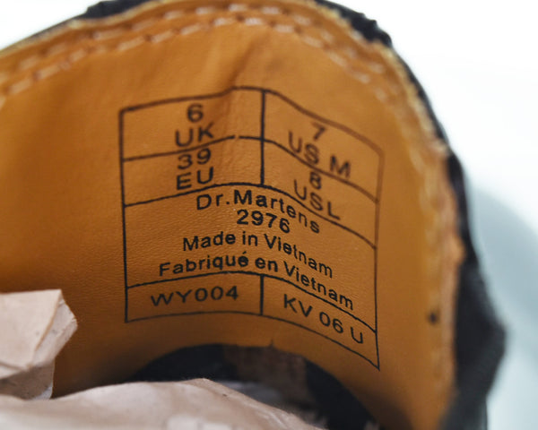 ドクターマーチン Dr.Martens 2976 CHELSEA BOOT BLACK チェルシーブーツ 11853001 レディース靴 ブーツ サイドゴア ブラック UK6 103S-1219