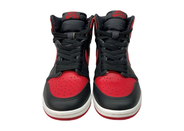 ナイキ NIKE 24年製 AIR JORDAN 1 HIGH 85 BRED エア ジョーダン ハイ ブレッド AJ1 シューズ 赤 黒 HV6674-067 メンズ靴 スニーカー ブラック 25.5cm 104S-1025
